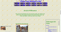 Desktop Screenshot of collies-und-shelties-in-not.de