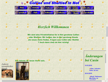 Tablet Screenshot of collies-und-shelties-in-not.de